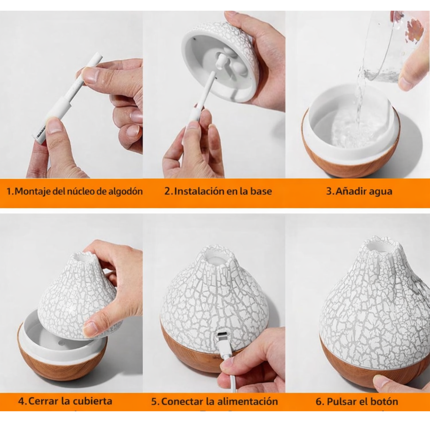 Humidificador de Ambiente Relajante